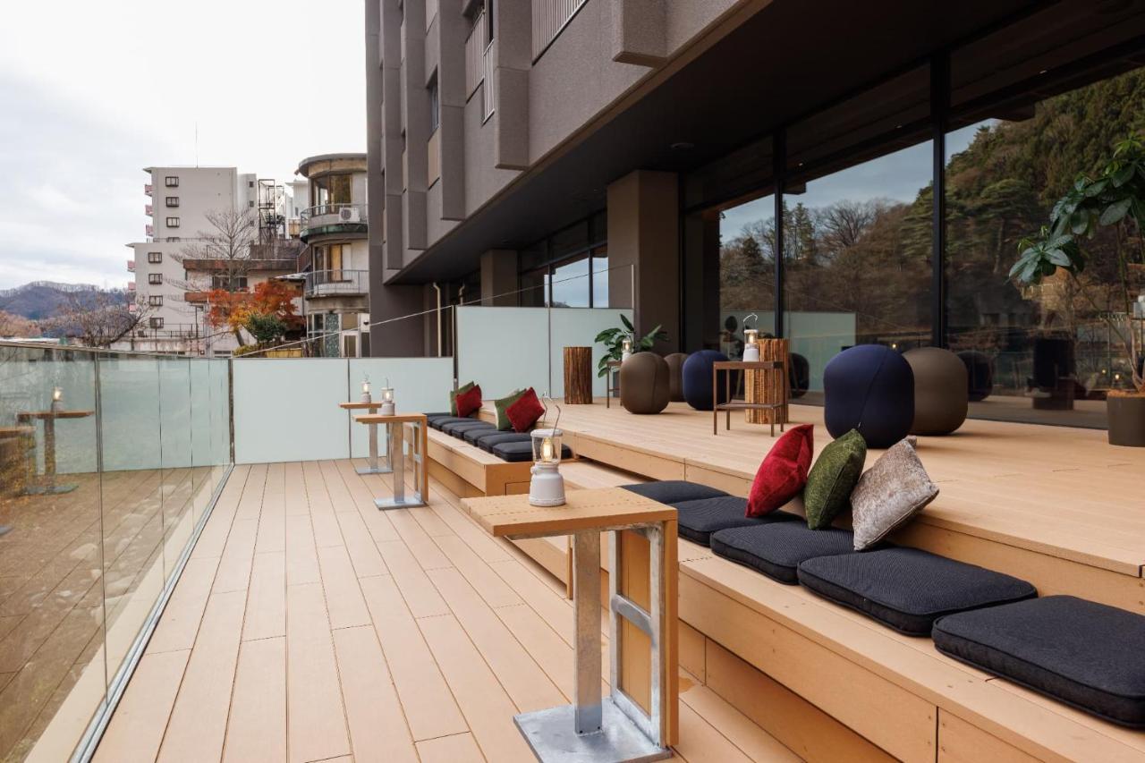 Отель Minakami Onsen Aratashi Минаками Экстерьер фото